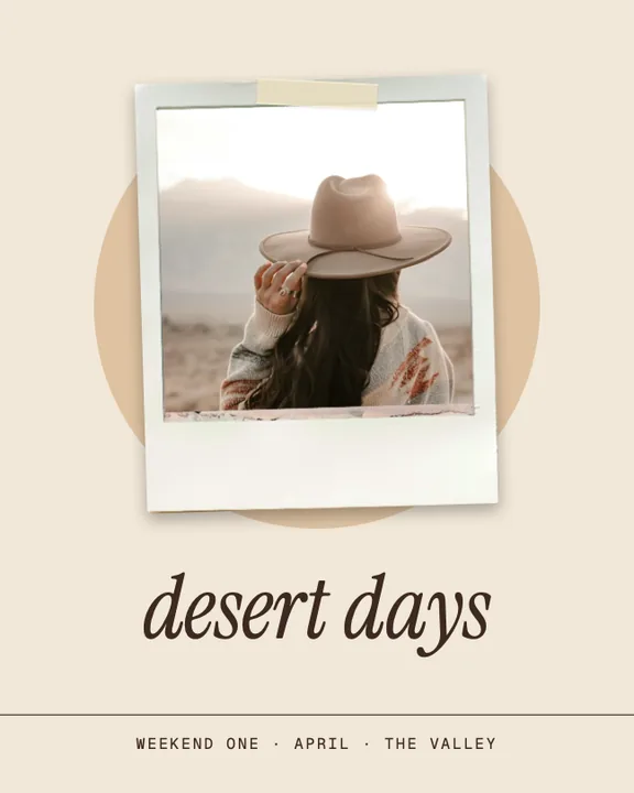 A photo in a real instant frame, stuck down with tape
